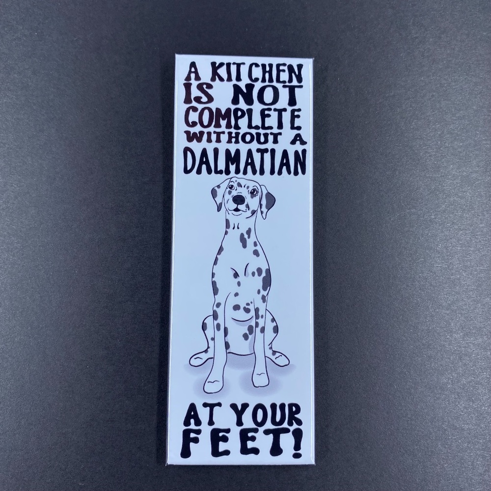 Dalmatian Dog Kitchen Magnet Handmade Pet Portrait Art Decor Gift - Picture 3 of 6
